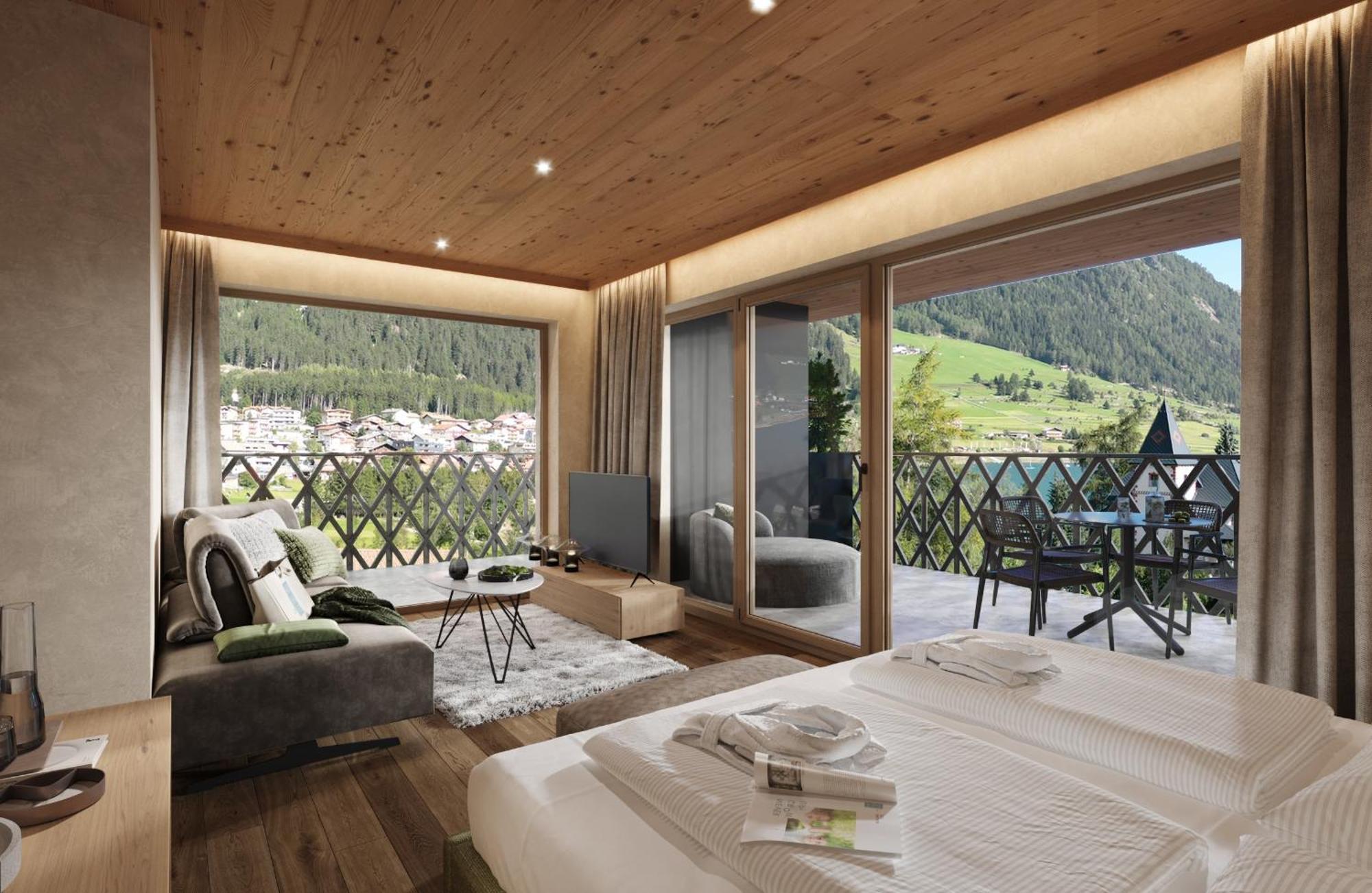 Das Gerstl Family Retreat Resia Exterior photo